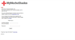 Desktop Screenshot of mymechoshades.com