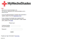 Tablet Screenshot of mymechoshades.com